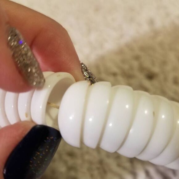 Vintage Black White Funky Bead Necklace - Picture 7 of 7